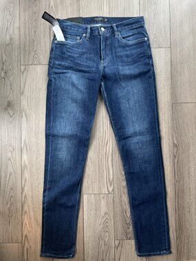 Men's Dark Blue Slim Jeans - Classic Denim